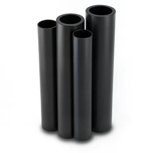 مواسير HDPE PE 80 ضغط 10 بار قطر خارجي 280 مم سمك 20.6 مم لون أسود