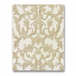 Italian Wall decoration, Size 10m x 0.73m, Beige Color, Model 24030