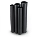 مواسير HDPE PE 100 ضغط 12.5 بار قطر خارجي 280 مم سمك 20.6 مم لون أسود
