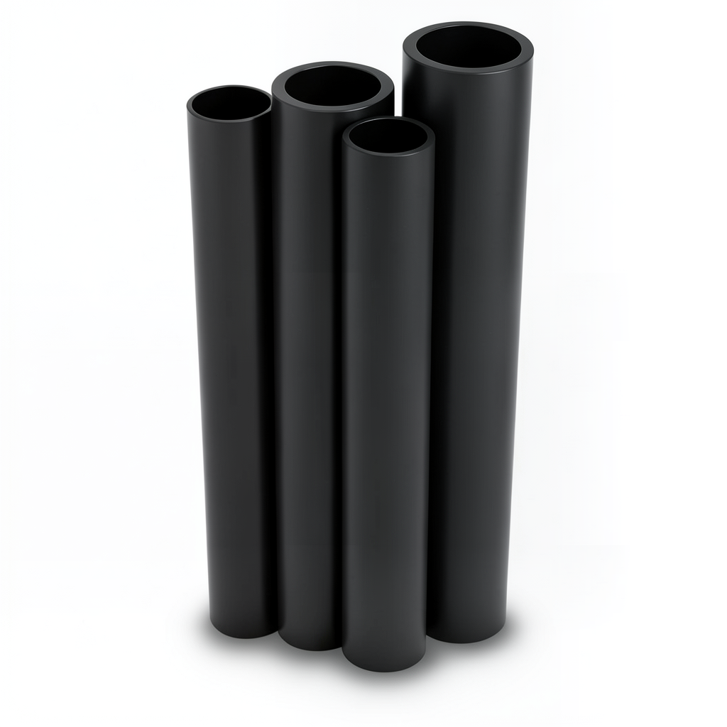 Al-Rajhi HDPE Pipes PE 80 Pressure 12.5 Bar Outside Diameter 800 mm Thickness 72.6 mm Black