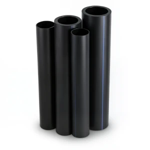 HDPE Pipes PE 80 Pressure 12.5 Bar Outside Diameter 900 mm Thickness 81.7 mm Black