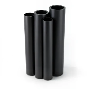 مواسير HDPE PE 80 ضغط 12.5 بار قطر خارجي 355 مم سمك 32.2 مم لون أسود