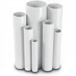 UPVC Pipes Modern Technology Nominal Pressure 2.5 Bar Outside Diameter 140 mm Thickness 1.8 mm White Colour