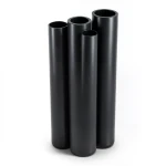 مواسير HDPE الراجحي PE 80 ضغط 12.5 بار قطر خارجي 400 مم سمك 36.3 مم لون أسود