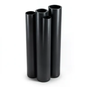 مواسير HDPE الراجحي PE 80 ضغط 12.5 بار قطر خارجي 400 مم سمك 36.3 مم لون أسود