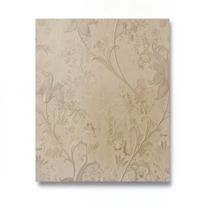 Italian Floral Wall Decoration 10m×1.06m Light Brown, Model 5845