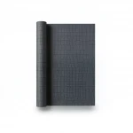Italian Wall Covering, Dark Grey Color Patterned Design, Roll Length 10m, Model Z80027