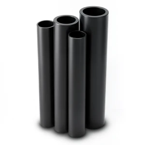 مواسير HDPE PE 80 ضغط 12.5 بار قطر خارجي 500 مم سمك 45.4 مم لون أسود