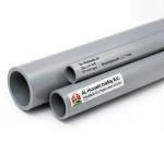 UPVC Pipes Schedule 80 Size 8 inch Thickness 12.7 mm Gray Color | AL-Hussaini trading Est.