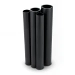 أنابيب HDPE PE 80 ضغط 12.5 بار قطر خارجي 630 مم سمك 57.2 مم لون أسود