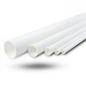 مواسير UPVC ضغط 21.7 بار مقاس 2 إنش سمك 4.47 مم لون أبيض