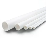مواسير UPVC ضغط 21.7 بار مقاس 3 إنش سمك 6.58 مم لون أبيض