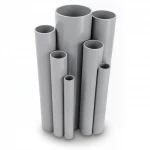 مواسير UPVC التقنية العصرية ضغط 2.5 بار  قطر خارجي 140 مم سمك 1.8 مم لون رمادي