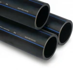 SPS HDPE Pipes  HDPE Pipes PE 100 Pressure 16 Bar Outside Diameter 125 mm Thickness 11.4 mm Color Black