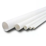 مواسير UPVC ضغط 21.7 بار مقاس 4 إنش سمك 8.46 مم لون أبيض
