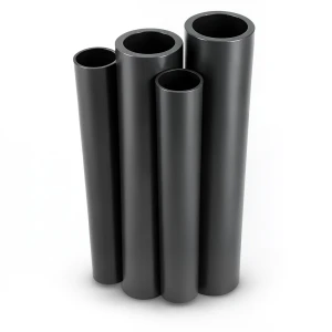 أنابيب HDPE PE 80 ضغط 12.5 بار قطر خارجي 900 مم سمك 81.7 مم لون أسود