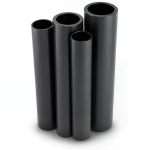 أنابيب HDPE PE 80 ضغط 12.5 بار قطر 1000 مم سمك 90.2 مم لون أسود