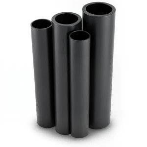 HDPE Pipes PE 80 Pressure 12.5 Bar 1000 mm Diameter 90.2 mm Thickness Black