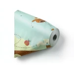 Youth and Children Wallpaper Multicolor 10m x 0.53m, Model 70121