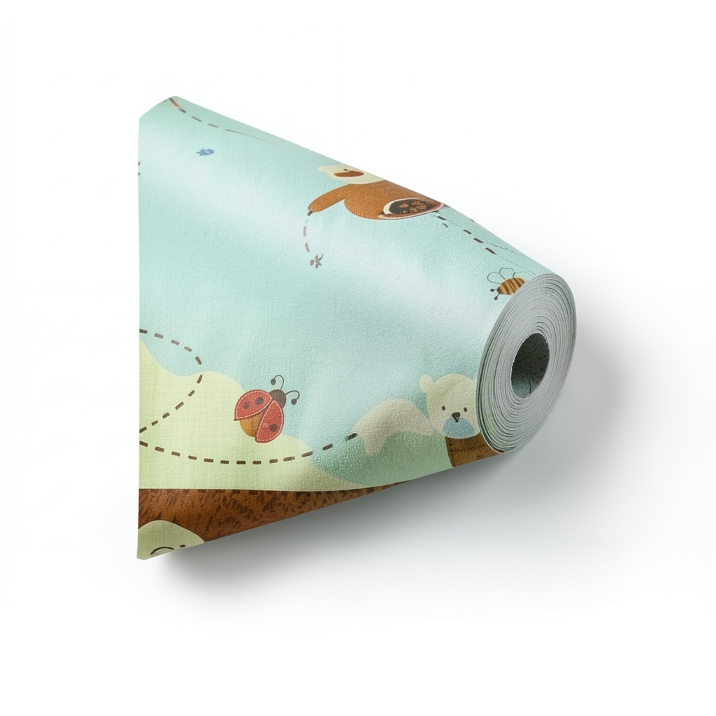 Youth and Children Wallpaper Multicolor 10m x 0.53m, Model 70121