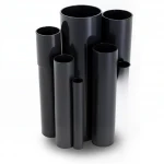 UPVC Pipes Modern Technology Nominal Pressure 2.5 Bar Outside Diameter 140 mm Thickness 1.8 mm Black Colour