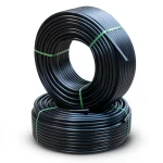 أنابيب HDPE الراجحي PE 100 ضغط 16 بار قطر خارجي 25 مم سمك 2.3 مم لون أسود