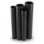 Al-Rajhi HDPE Pipes PE 63 Pressure 6 Bar OD 560 mm Thickness 31.7 mm Black