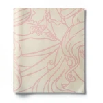 Youth and Children Wallpaper 10m x 0.53m Beige and Pink