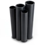 HDPE Pipes PE 63 Pressure 6 Bar Outside Diameter 900 mm Thickness 51 mm Black