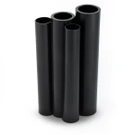 مواسير HDPE PE 63 ضغط 6 بار قطر 1000 مم سمك 56.7 مم لون أسود