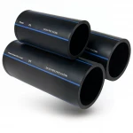 أنابيب HDPE السعودي  PE 100 ضغط 6 بار قطر خارجي 200 مم سمك 7.7 مم لون اسود