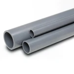 مواسير UPVC الوطني جدول 80 مقاس 3 إنش سمك 7.62 مم لون رمادي