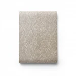 Italian Wall Covering, Light Brown Color, Patterned Design, Roll Length 10 m, Model Z80047
