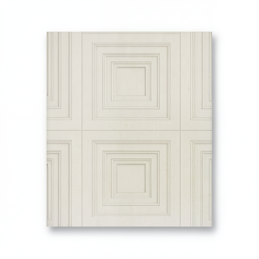 Geometric Wall Decoration 10m×1.06m Light Beige, Model Z46026