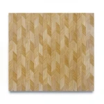 ورق جدران هندسي 10 م × 1.06 م لون بني ذهبي