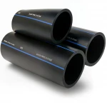 SPS HDPE Pipes  PE 100 Pressure 16 Bar Outside Diameter 250 mm Thickness 22.7 mm Color Black