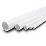 مواسير UPVC ضغط 21.7 بار مقاس 2 إنش سمك 4.47 مم لون أبيض
