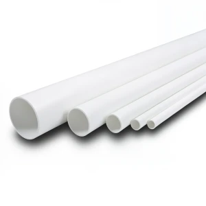 UPVC Pipes Nominal Pressure 21.7 Bar Size 2 Inch Thickness 4.47 mm White