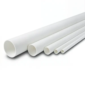 مواسير UPVC ضغط 21.7 بار مقاس 3 إنش سمك 6.58 مم لون أبيض