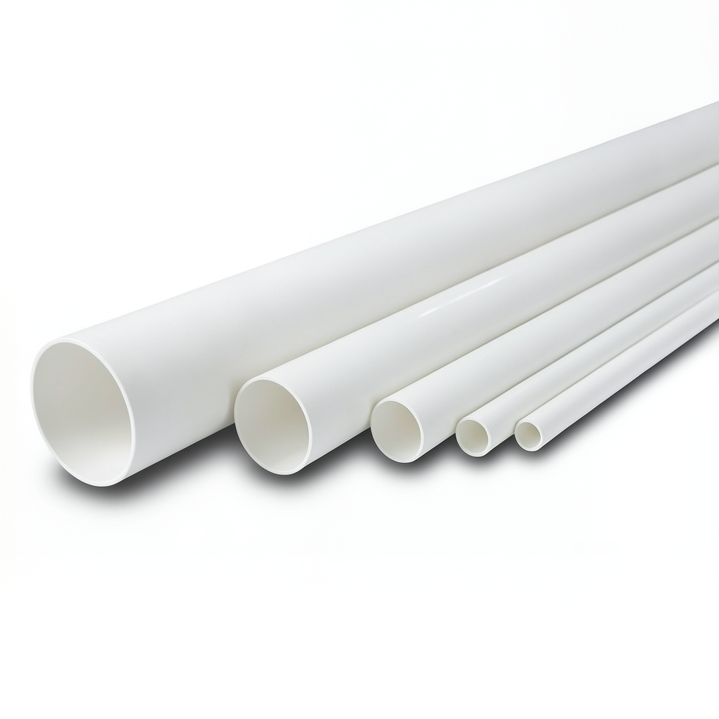 UPVC Pipes Nominal Pressure 21.7 Bar Size 3 Inch Thickness 6.58 mm White