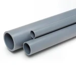 UPVC Pipes Schedule 80 1 inch Size 4.55 mm Thickness Gray