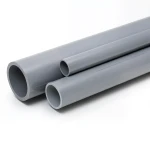 مواسير UPVC الوطني جدول 80 مقاس 1 1/4 إنش سمك 4.85 مم لون رمادي