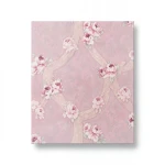 Italian Wall Covering 10m x 0.73m Pink Color, Model 26076