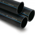 SPS HDPE Pipes  PE 100 Pressure 10 Bar Outside Diameter 200 mm Thickness 11.9 mm Color Black