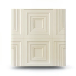 Geometric Wall Decoration 10m×1.06m Light Beige, Model Z46026