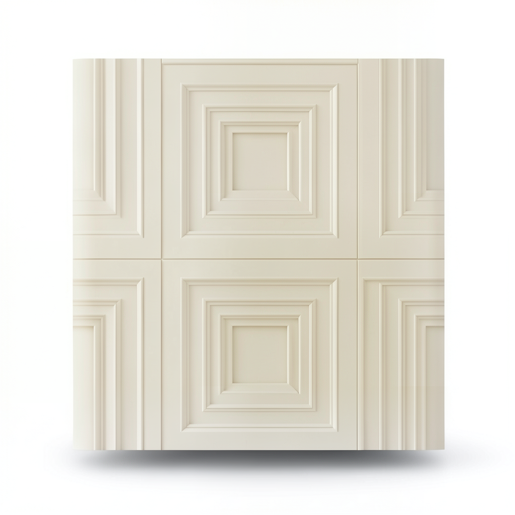 Geometric Wall Decoration 10m×1.06m Light Beige, Model Z46026
