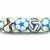 Youth and children wall decoration, multicolor, length 10 m, width 0.53 m, model GK8842BD 