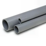 مواسير UPVC جدول 80 مقاس 6 إنش 10.97 مم لون رمادي