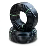 أنابيب HDPE PE 80 ضغط 12.5 بار قطر خارجي 32 مم سمك 3 مم لون أسود