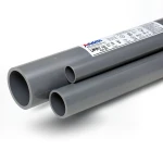 UPVC Pipes Schedule 80 Size 8 inch Thickness 12.7 mm Gray Color | AL-Hussaini trading Est.
